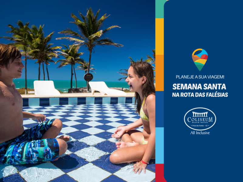 Promoção da Semana: 3 Noites All Inclusive no Coliseum Beach Resort por 12x de R$ 340,99